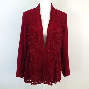 Chico's Lace Embellished Jacket